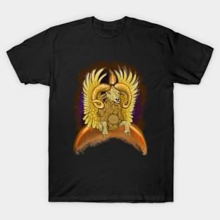 Aries Zodiac Sign Art T-Shirt